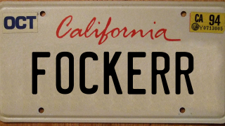 Illustration for article titled 100 License Plates banned by the California DMV